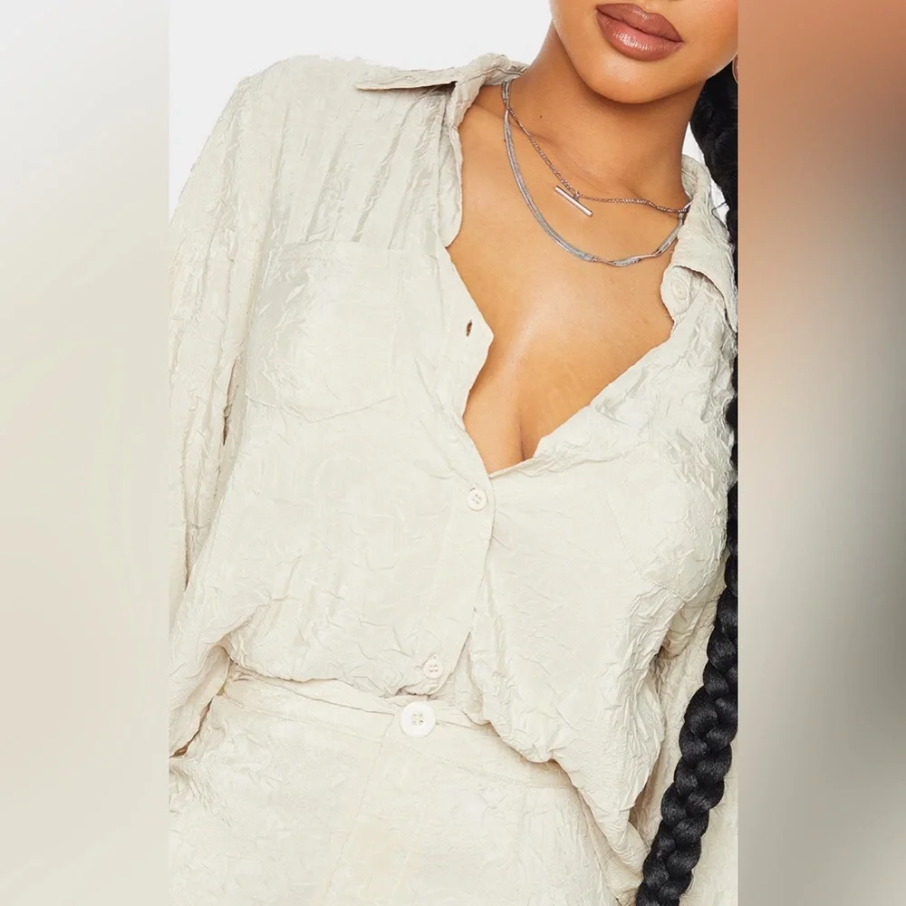 Pretty Little Thing Crinkled Top - Picture 4 of 9